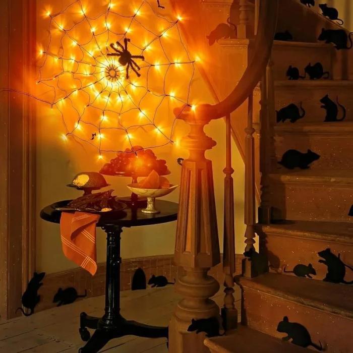 🎃 Limited-Time Discount on QIAWI™ Halloween Spider Web LED String Lights – Don’t Miss Out!