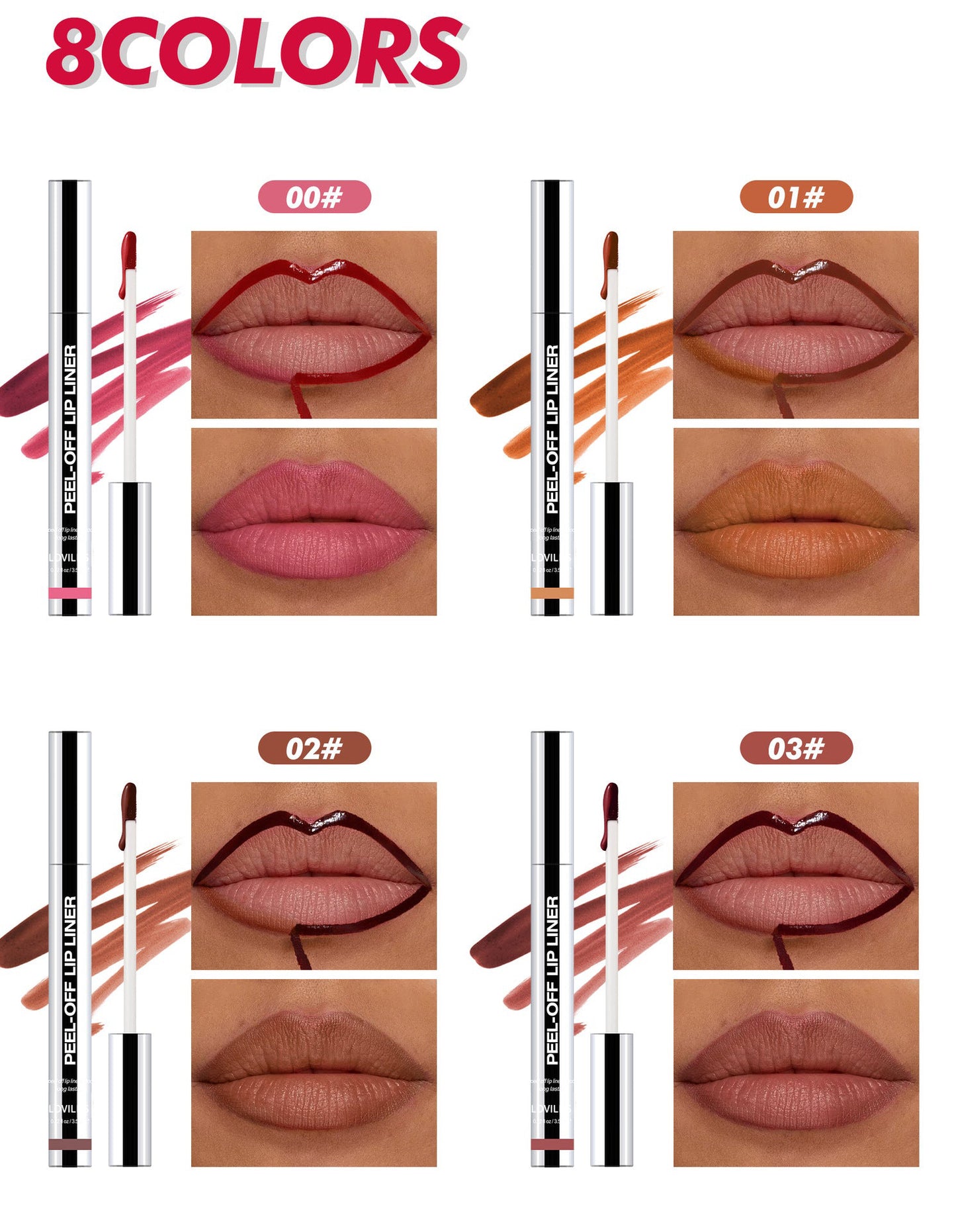 LOVILDS™ THE ORIGINAL PEEL-OFF LIP LINER