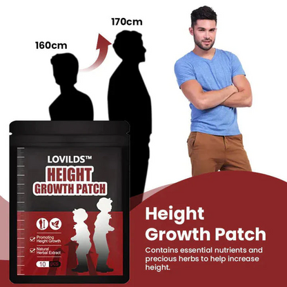 Elevate Your Height with LOVILDS® Herbal Foot Patch🌿 - Unlock Growth Naturally