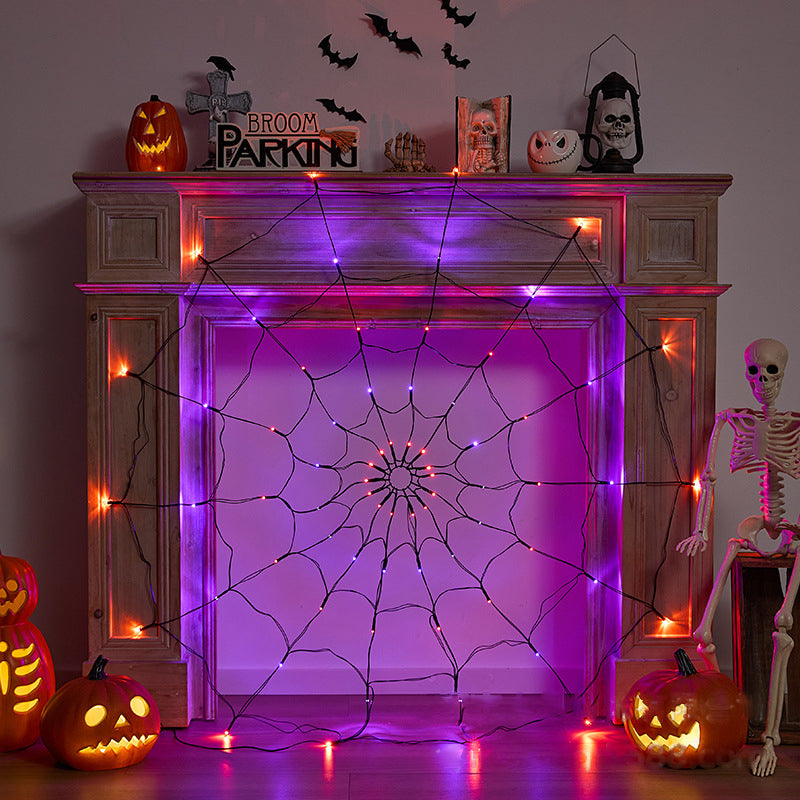 🎃 Limited-Time Discount on QIAWI™ Halloween Spider Web LED String Lights – Don’t Miss Out!