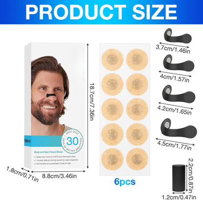 Newyuo™MintakeBreathing MagneticNasal strip Starter Kit
