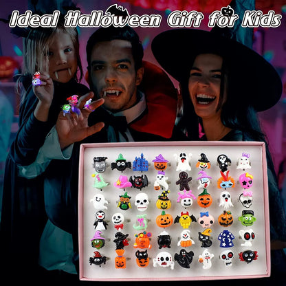 🎃 Limited-Time Discount | Slimoly™ LED Halloween & Christmas Flash Rings