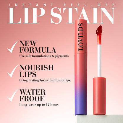 LOVILDS™ Peel-Off Lip Glaze