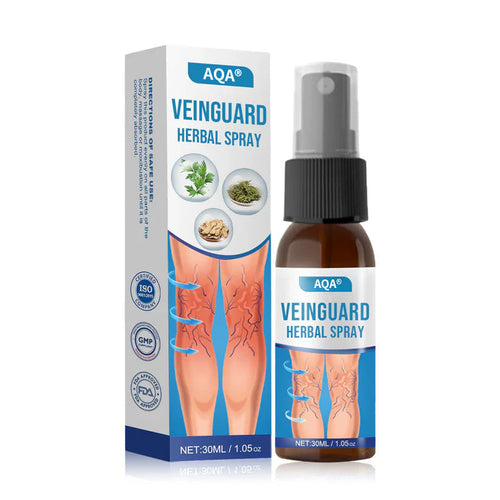 AQA® VeinGuard Herbal Spray-✅ Clinically proven to eliminate varicose veins in just 7 days!