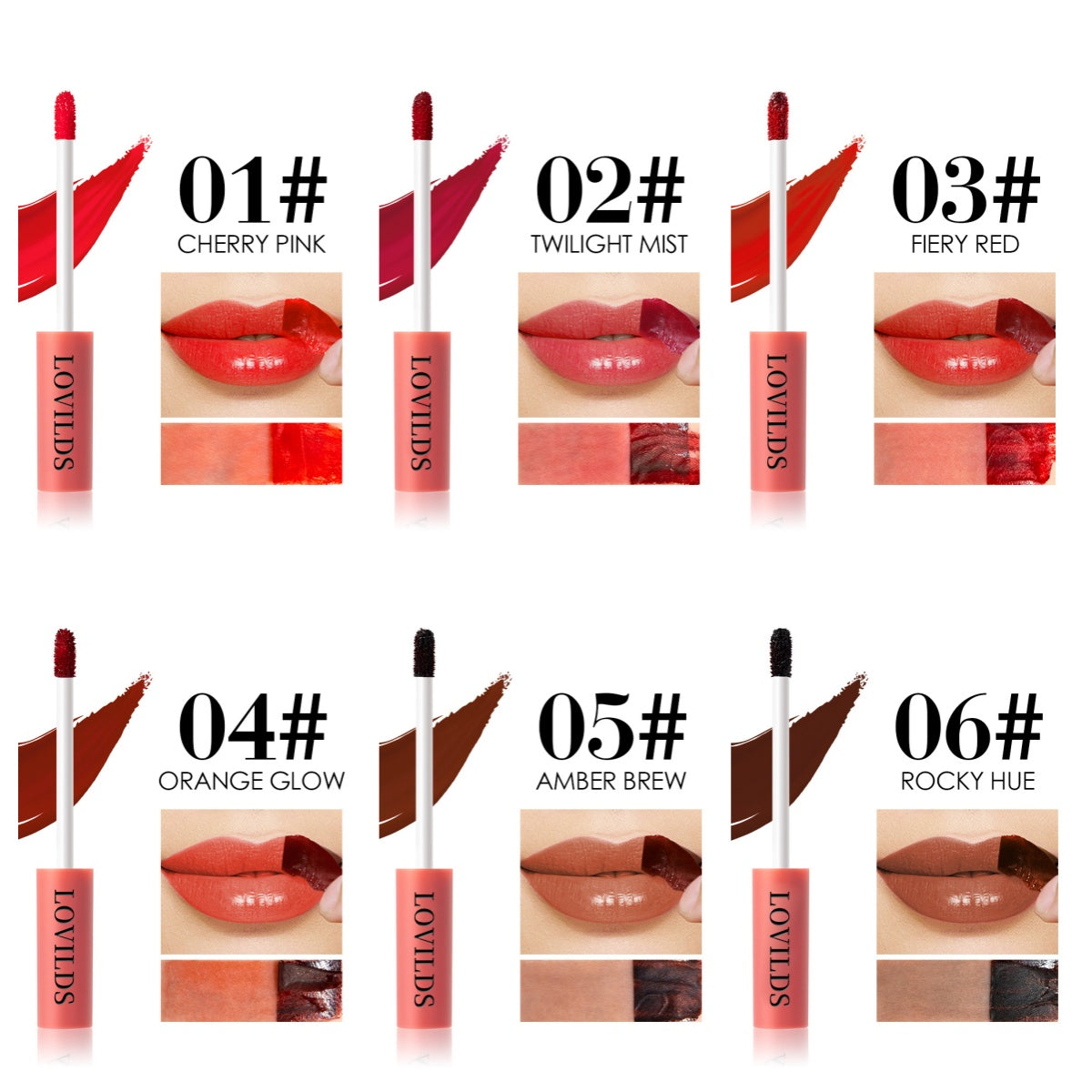 LOVILDS™ Peel-Off Lip Glaze